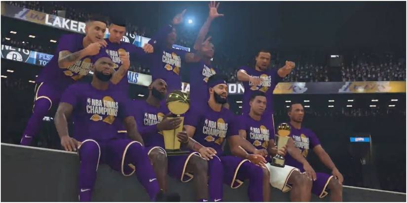 NBA 2K21 Winning The NBA Finals With The Lakers In MyCareer