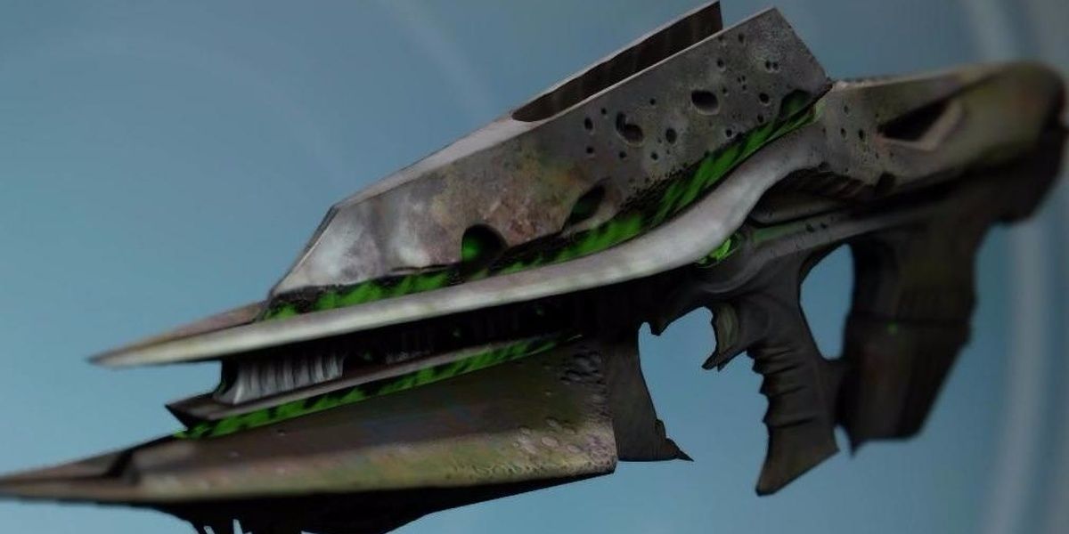Necrochasm Auto Rifle from the Crota's End raid in Destiny