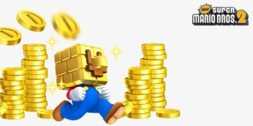 New Super Mario Brothers 2 Mario Gold Block