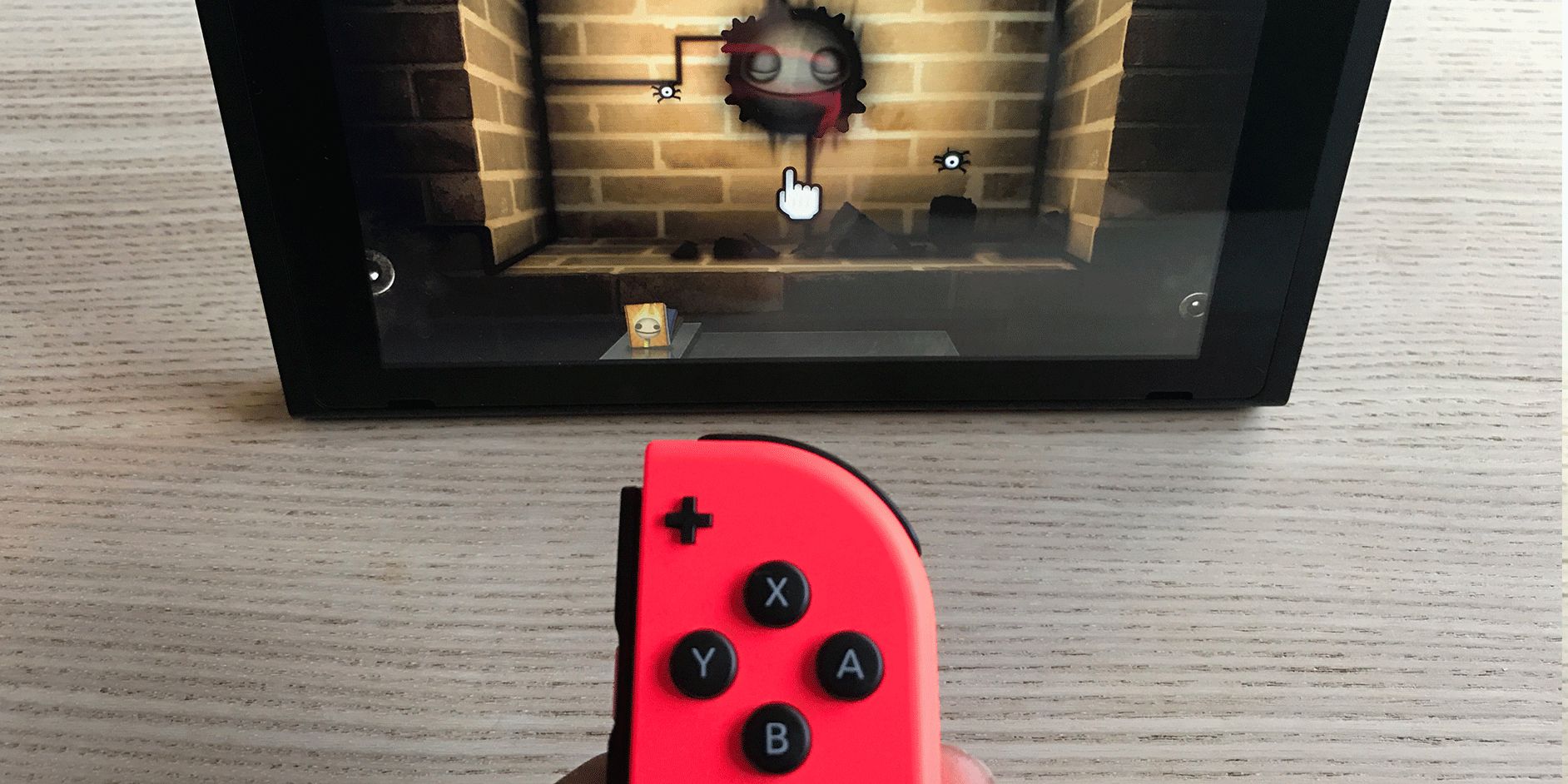 Nintendo Switch Gyroscope Controls World Of Goo Red Joy-Con