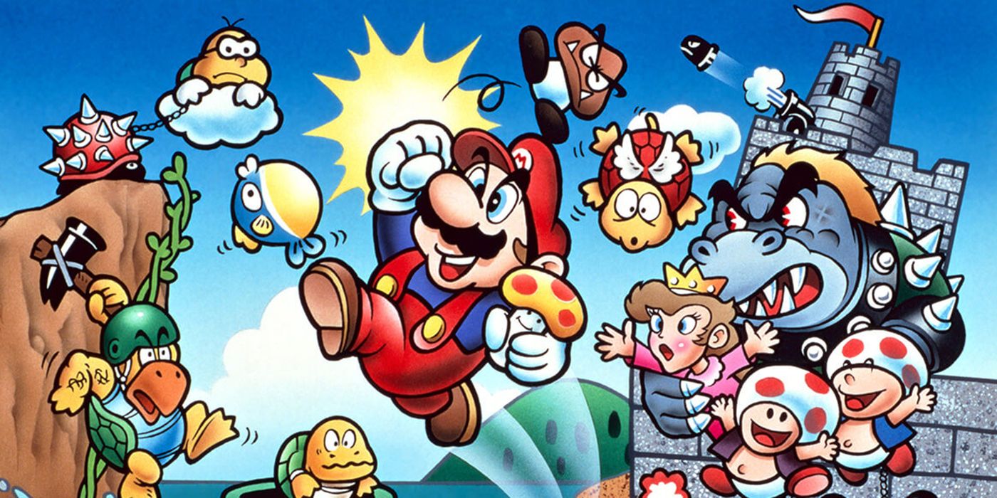 Super Mario Bros new website image