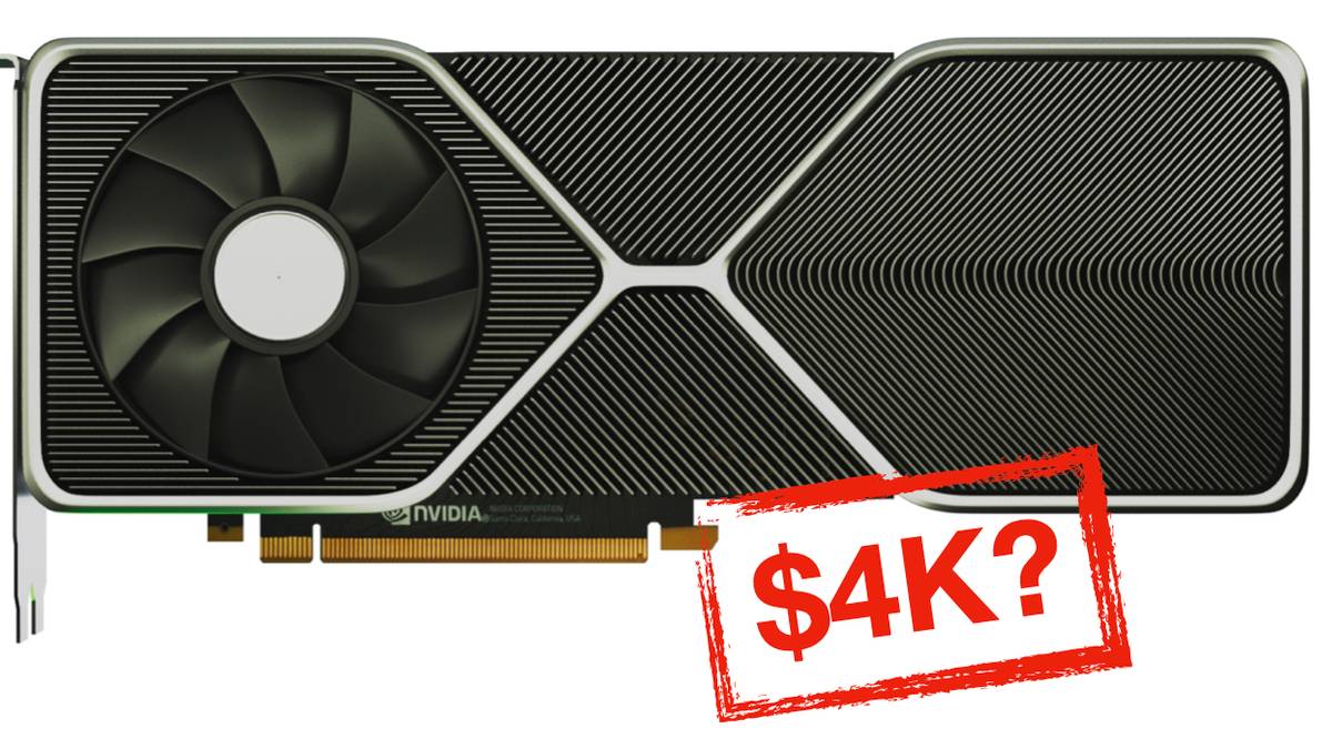 RTX 3080 with $4K stamp