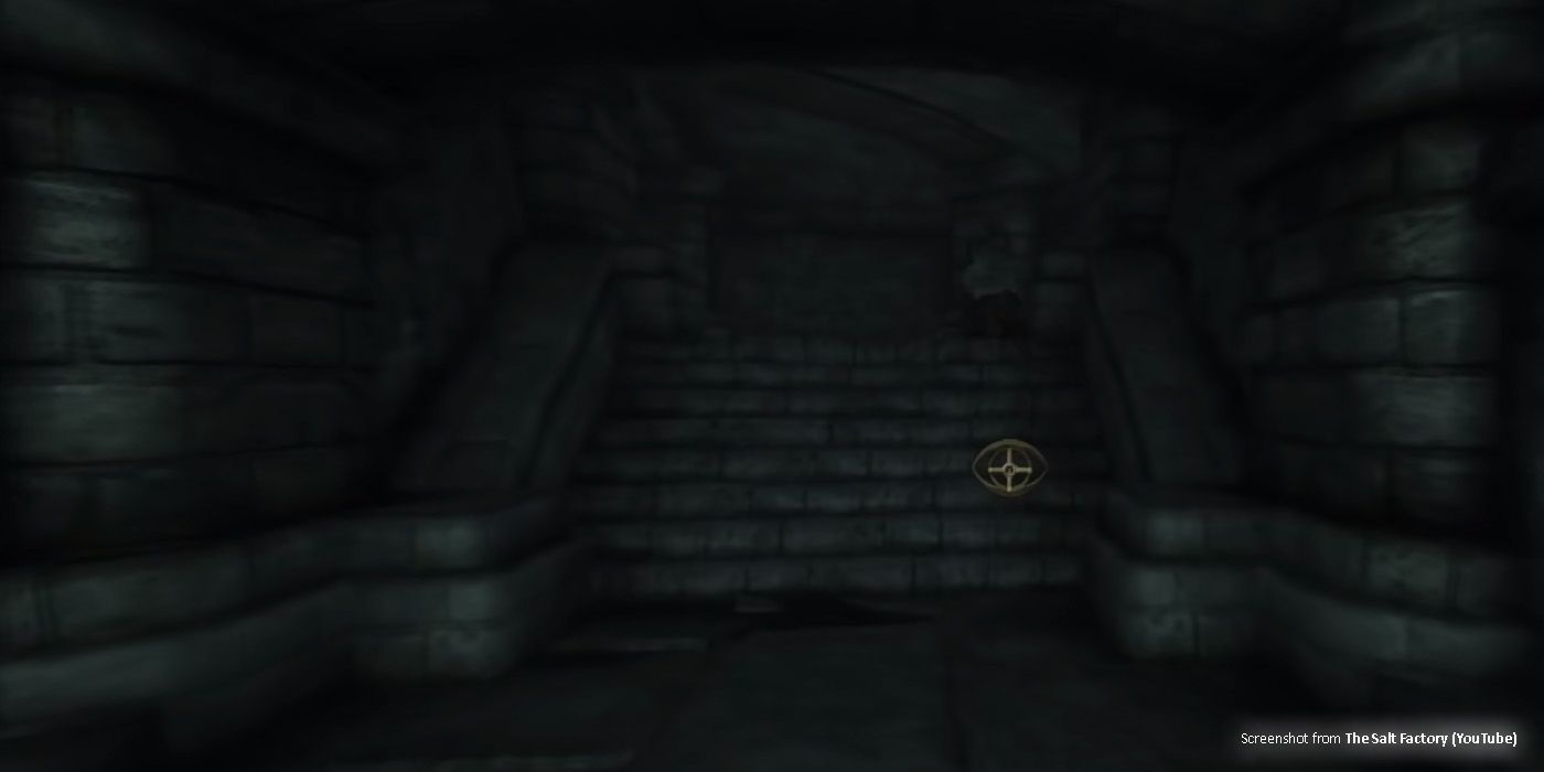 A dungeon corridor