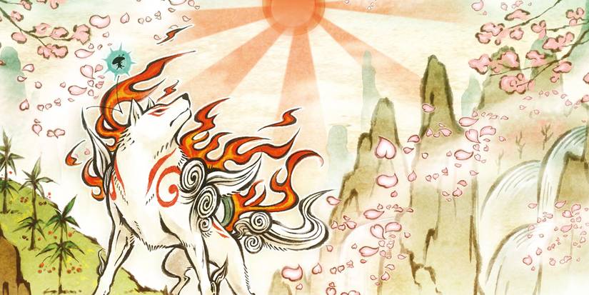 Okami Art Dog