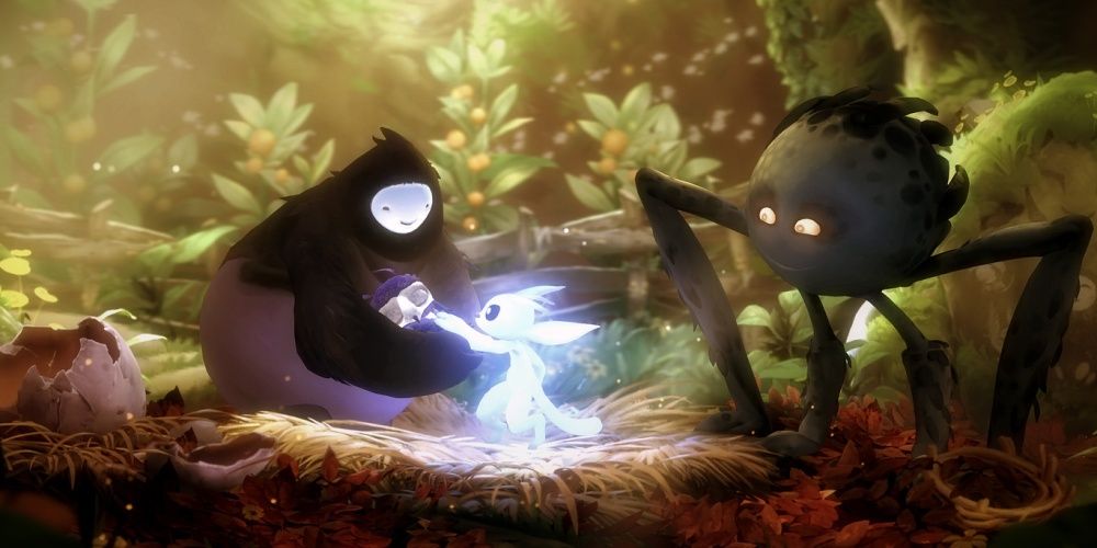 Ori And The Will Of The Wisps Ori And Child