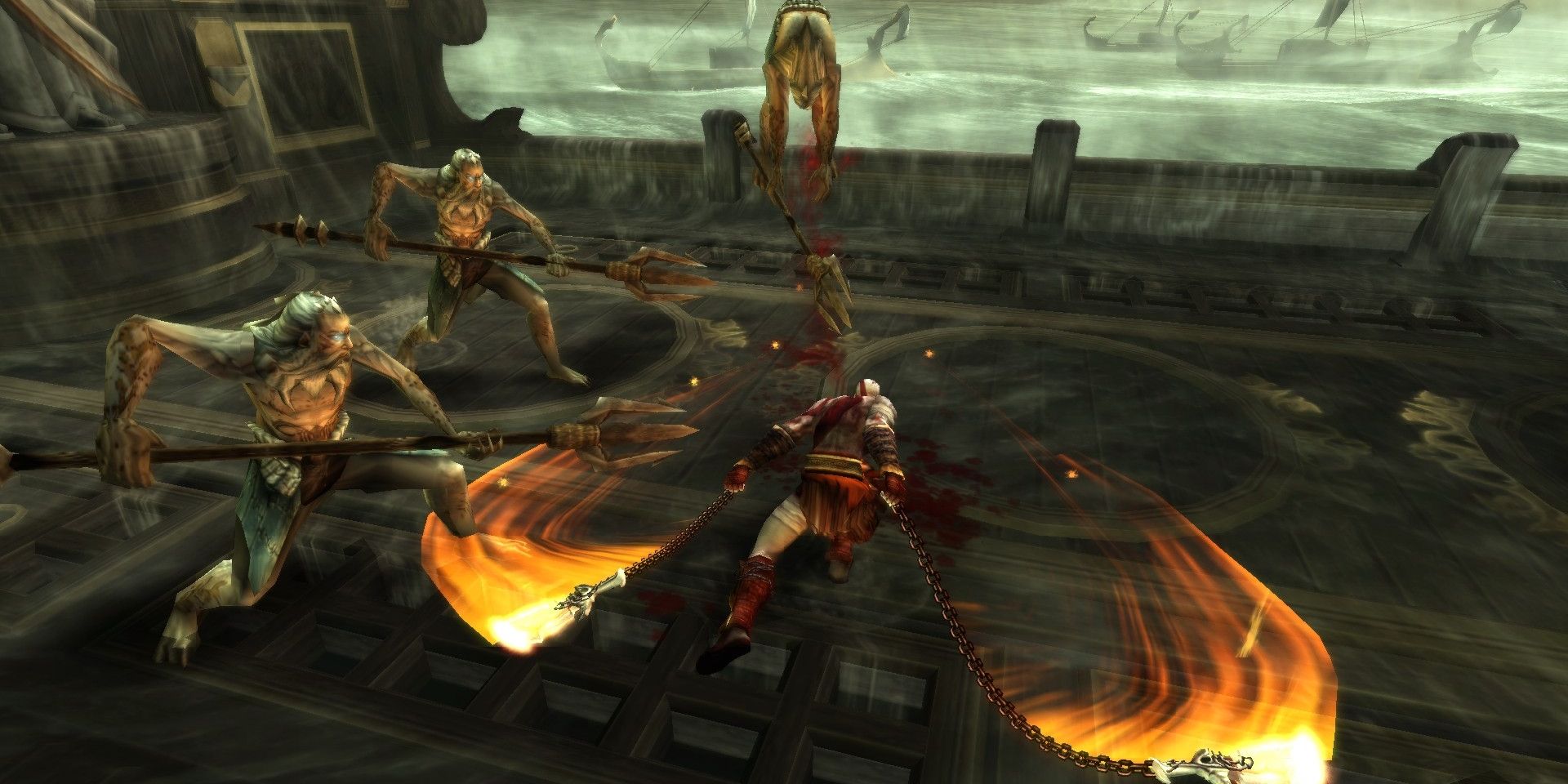 Sony PSP God Of War Ghost Of Sparta Melee Attack