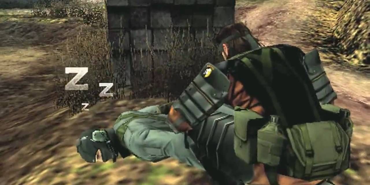 Sony PSP Metal Gear Solid Peace Walker Sleeping Guard
