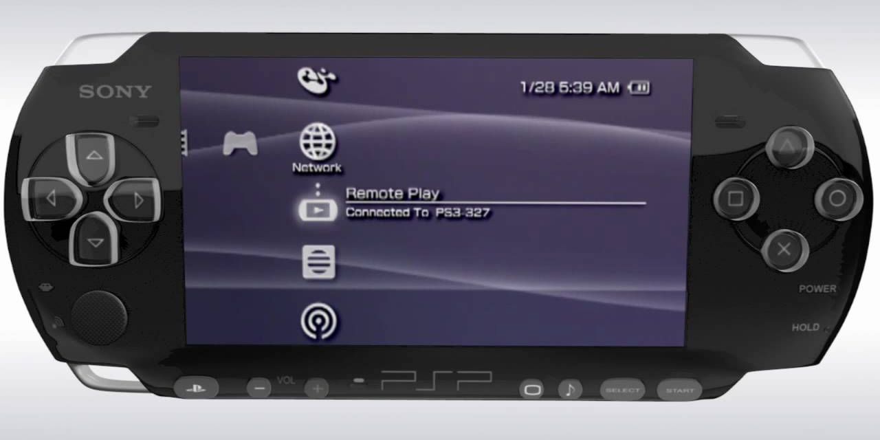 Sony PSP USB PS3 Remote Play Connection