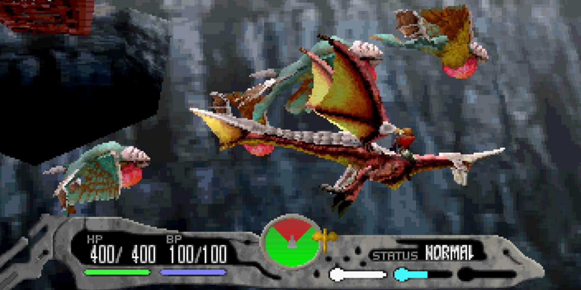 Sega Saturn Panzer Dragoon Saga Dragon Fight