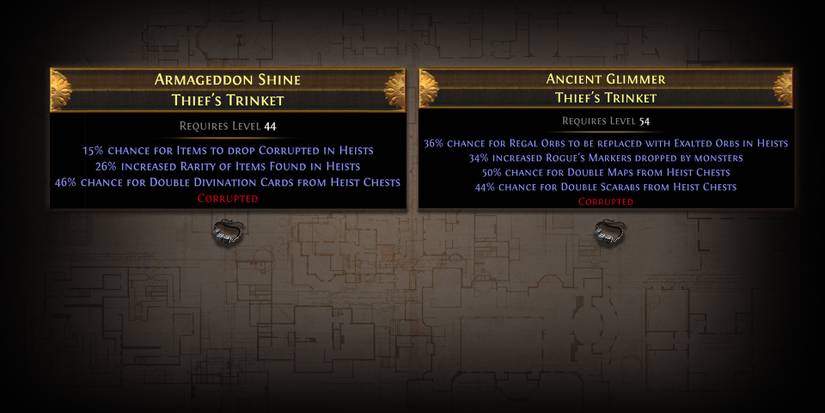 Path of Exile Trinkets