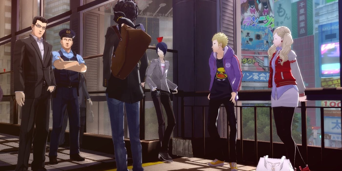 A gameplay screenshot from Persona 5