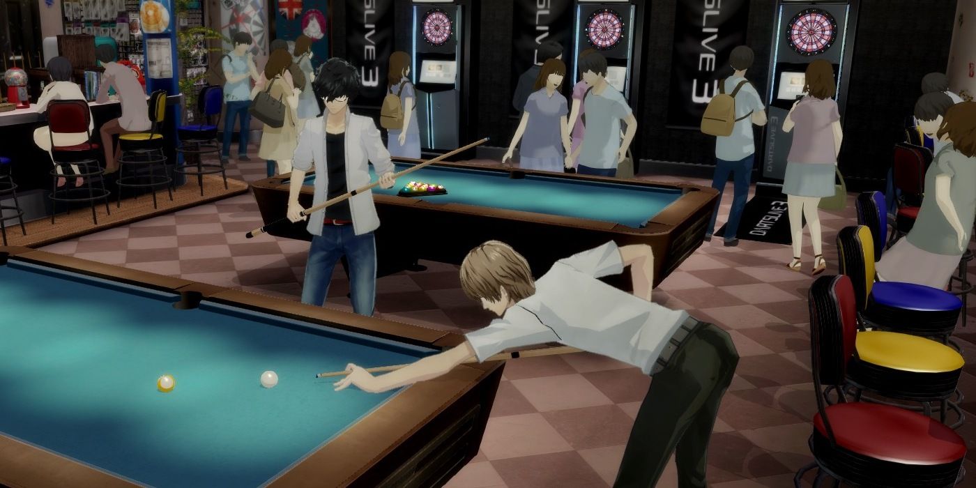 A gameplay screenshot from Persona 5