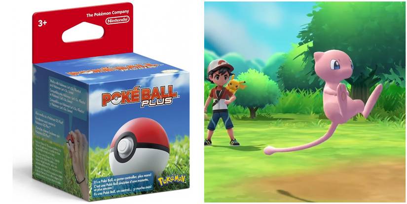 Poke Ball Plus Lets Go Mew