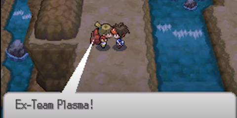 Pokemon Ex Team Plasma Member Backpacker Mae on Victory Road Black 2 and White 2