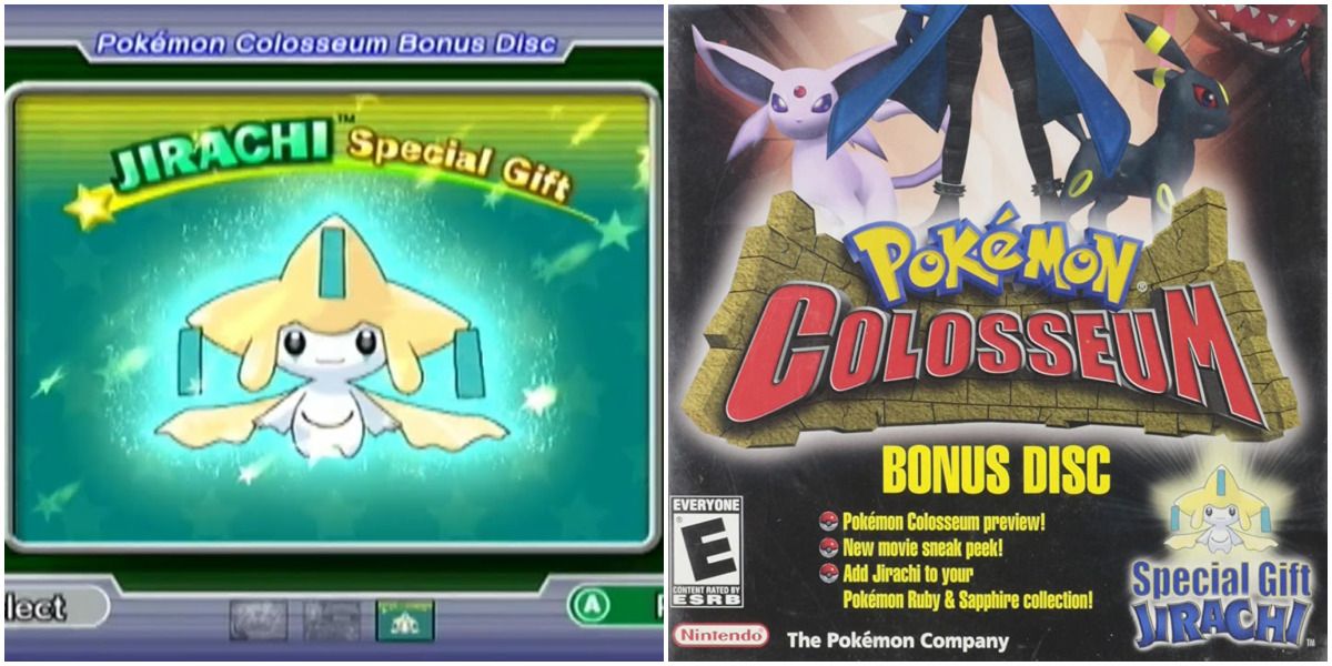 Бонусный диск Pokemon Colosseum Jirachi