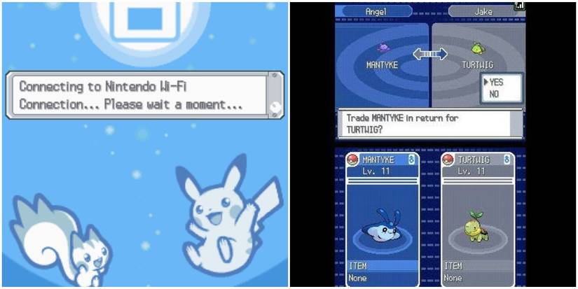 Pokemon Gen 4 online trading screenshots