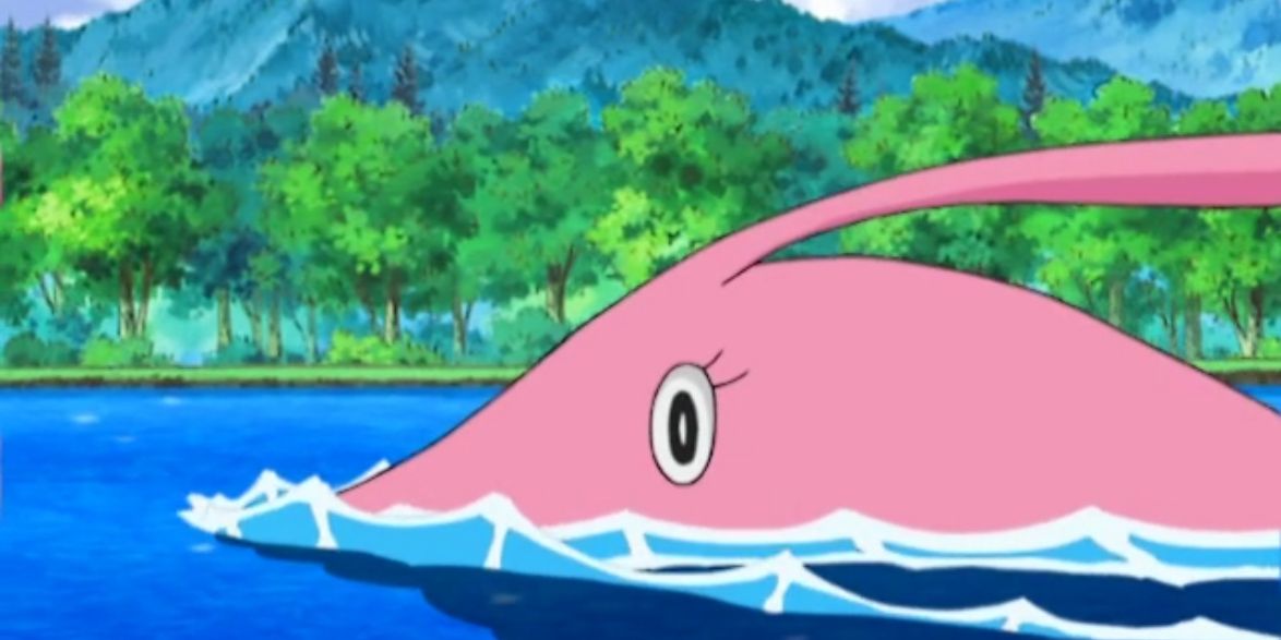 Pokemon Anime Gorebyss Swimming