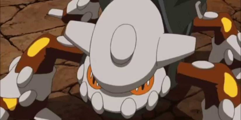 Pokemon Anime Heatran Cave