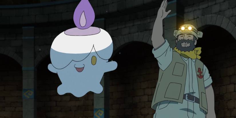Pokemon Anime Litwick Trainer Cave