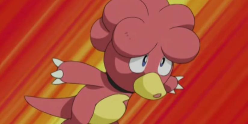 Pokemon Anime Magby Leap