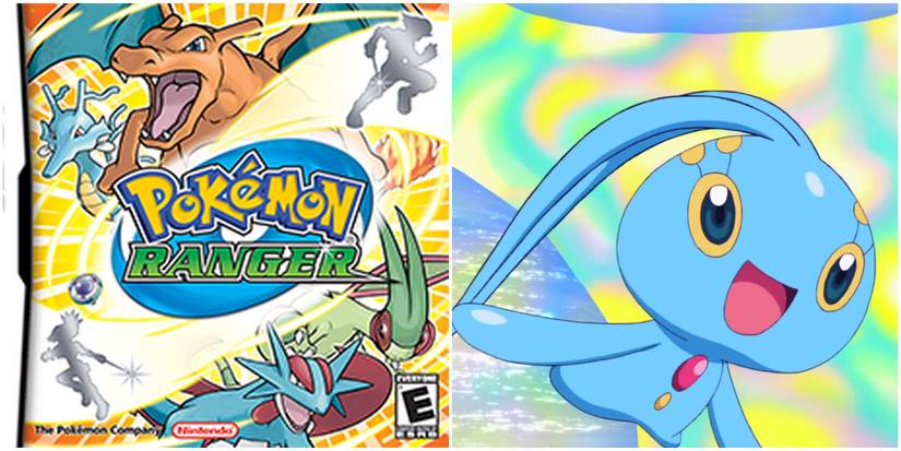 Pokemon Ranger Box Art and Manaphy