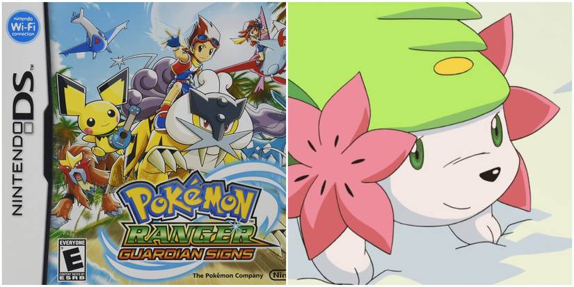 Pokemon Ranger Guardiand Signs Shaymin