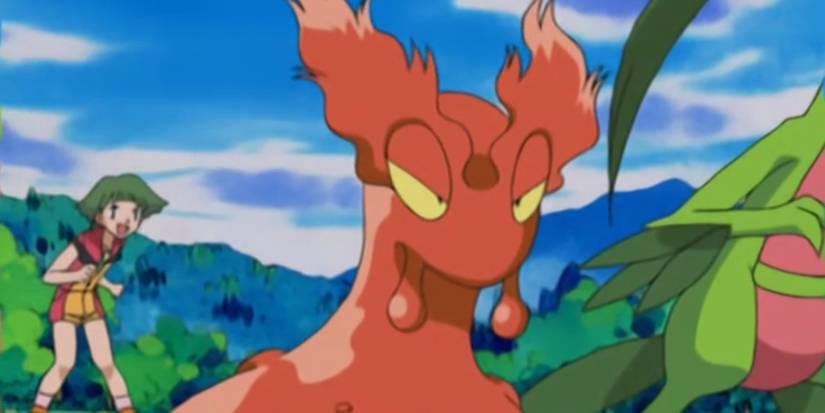 Pokemon Anime Slugma Fight