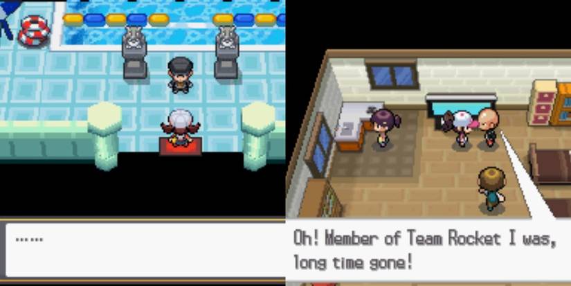 Past Team Rocket member in Icirrus City in Unova