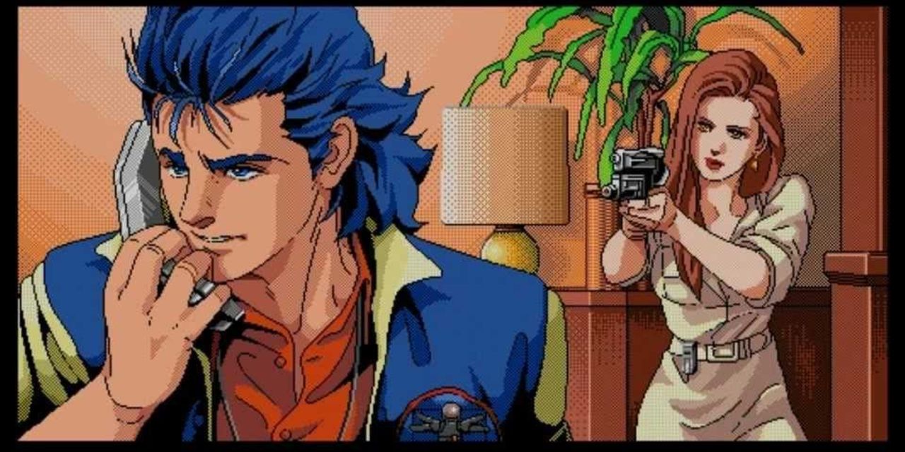 Sega Saturn Policenauts Gun Drawn