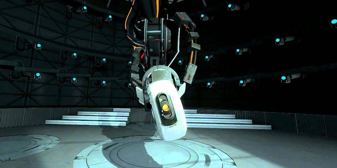 GLaDOS, the robotic villain of the Portal series.