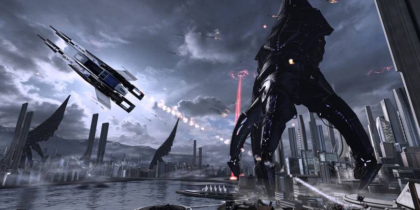 Mass Effect Boss Fight Reapers