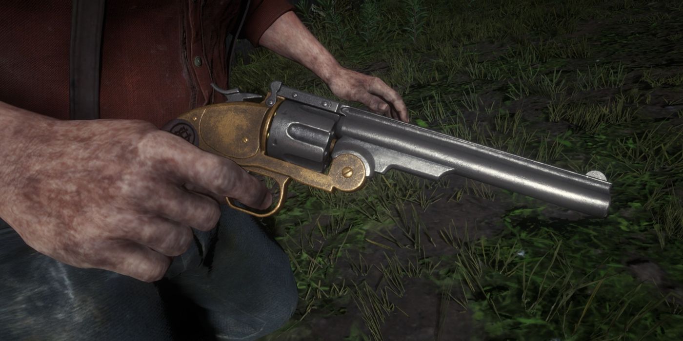 Uncle's Schofield Revolver in Red Dead Redemption 2