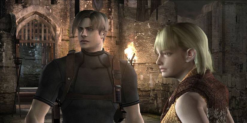 Resident Evil 4 Leon and Ashley