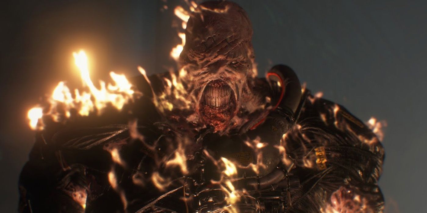 Nemesis in the RE3 Trailer