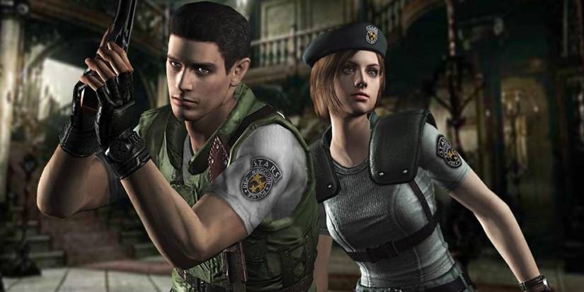 Chris Redfield and Jill Valentine
