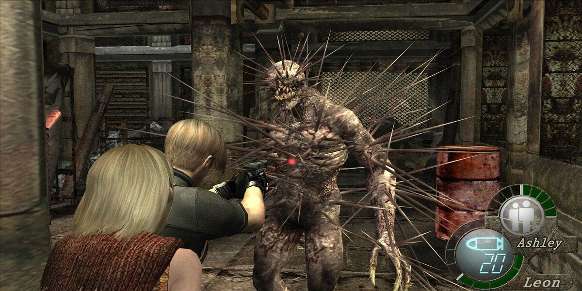An Iron Maiden in Resident Evil 4