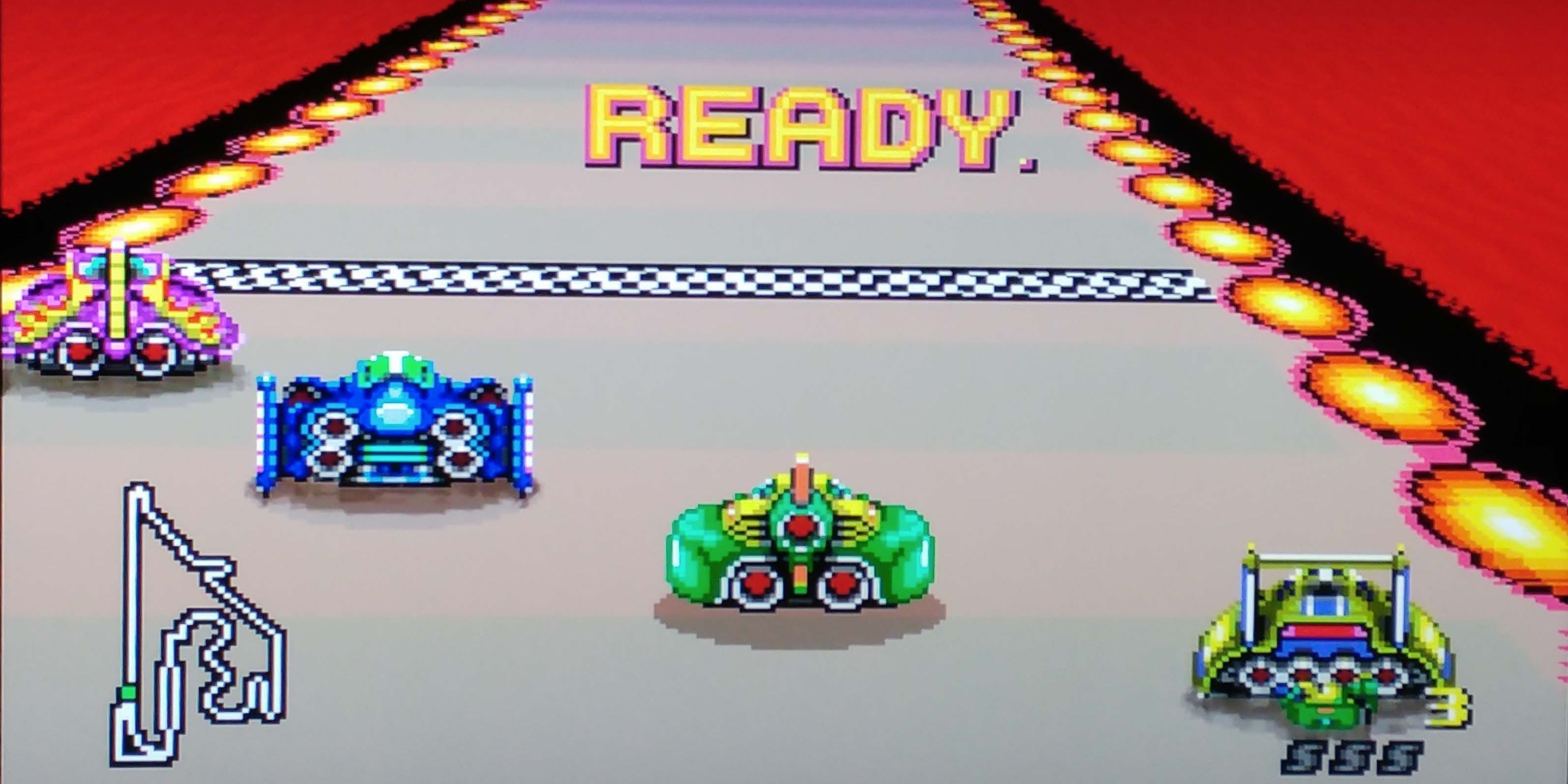 Nintendo SNES F-Zero Race Start