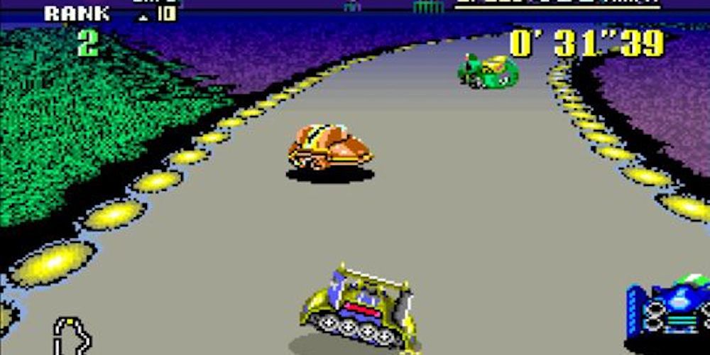 Nintendo SNES F-Zero Racers Turn