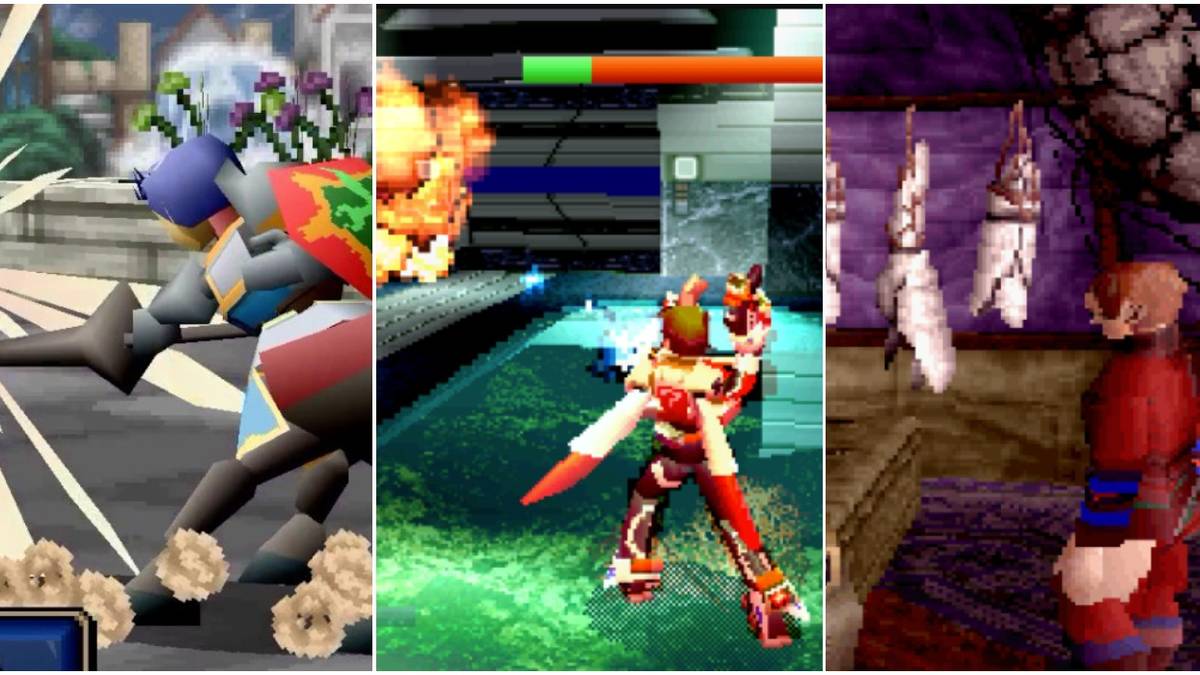 Sega Saturn Shining Force III Burning Rangers Panzer Dragoon Saga Trio Header