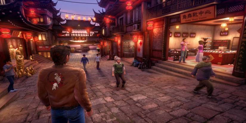 Shenmue 3 street scene