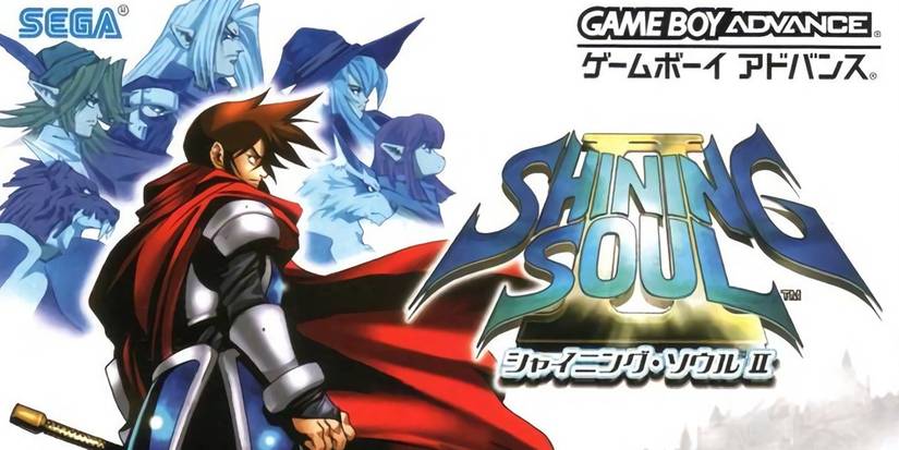 shining soul II cover with hero