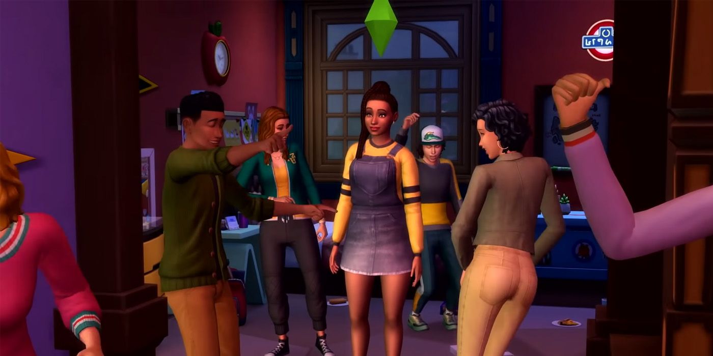 Parties can be fast in The Sims
