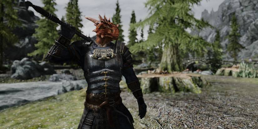 Skyrim Argonian Warrior