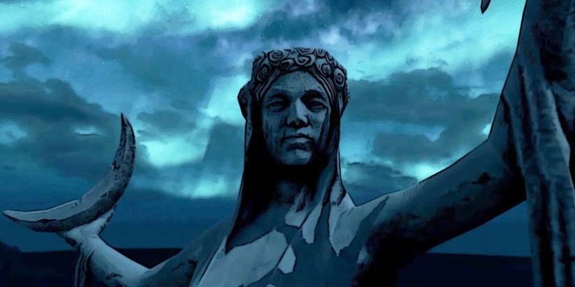 Skyrim Azura Daedric Lord Face