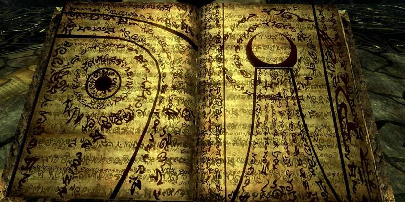 Skyrim Dragonborn DLC Black Book.