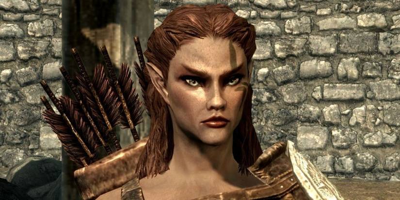 Skyrim Bosmer Character