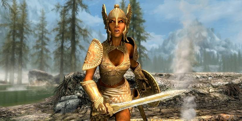 Skyrim Golden Saints