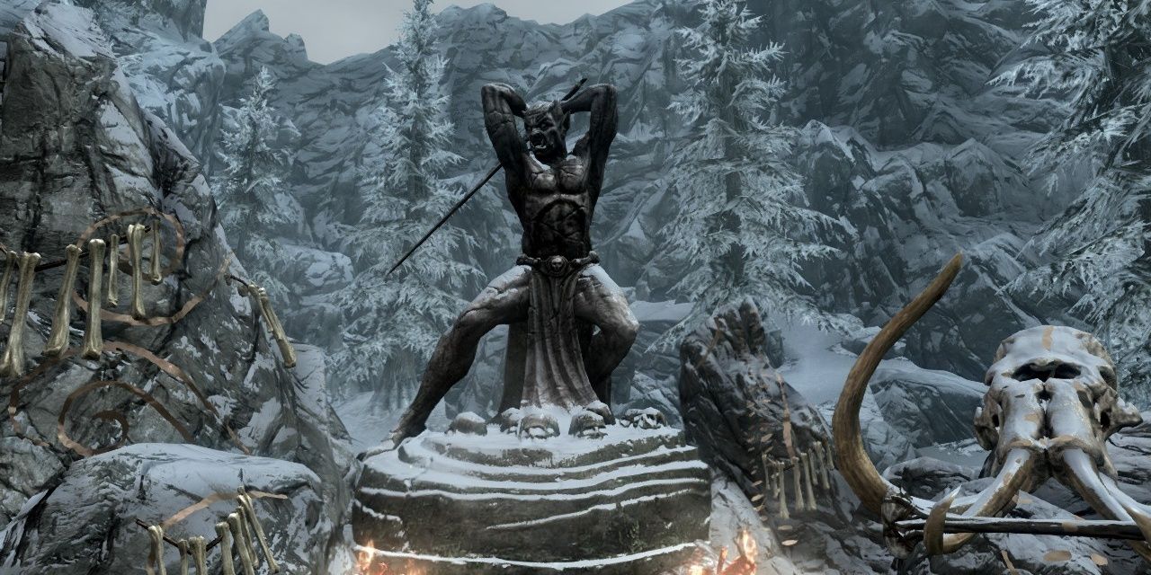 Skyrim Malacath shrine. From The Elder Scrolls Wiki - Fandom