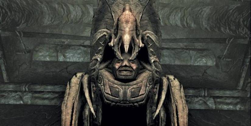 Skyrim Namira Statue