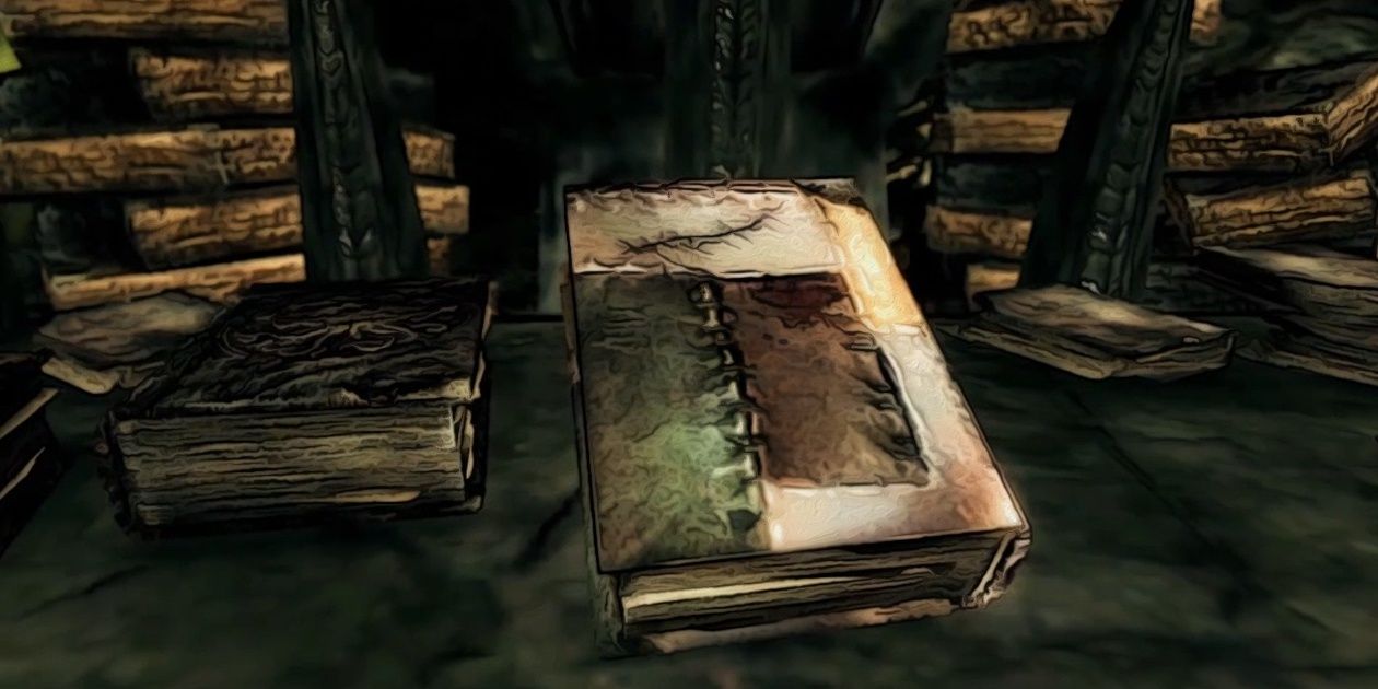 Skyrim Oghma Infinium Daedric Artifact In Apocrypha